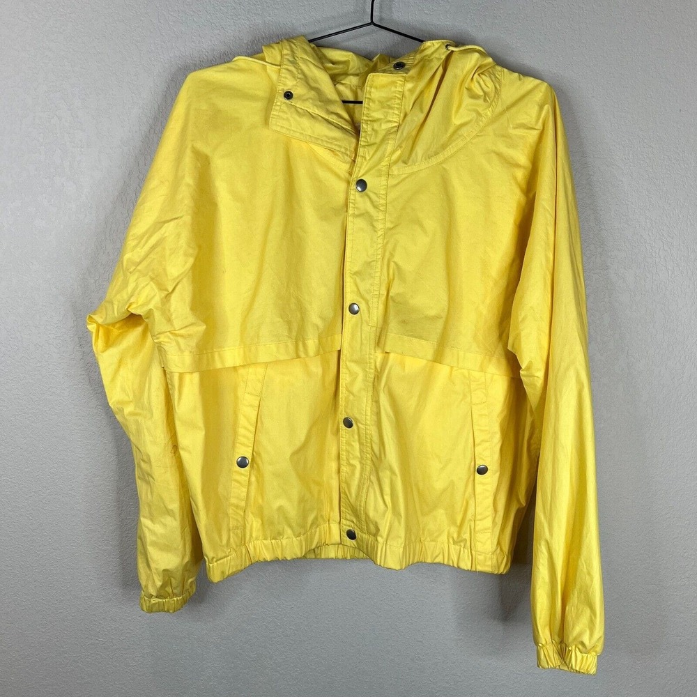 Lakeland‎ Men's Full Zip Windbreaker Jacket Long Sleeve Yalow Size 42 Vintage